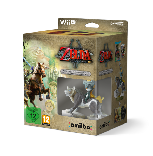 Archivo:Pack de The Legend of Zelda Twilight Princess HD y amiibo de Link lobo (Europa).png