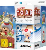Pack con el juego Captain Toad: Treasure Tracker y el amiibo de Toad (Europa)