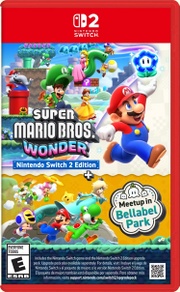 Super Mario Bros. Wonder - Nintendo Switch 2 Edition + Encuentro en el Parque Belabel/Meetup in Bellabel Park.