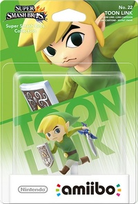 Embalaje europeo del amiibo de Toon Link - Serie Super Smash Bros..jpg