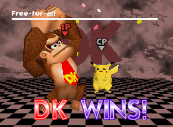 Archivo:Pose de victoria de Donkey Kong (3-1) SSB.png