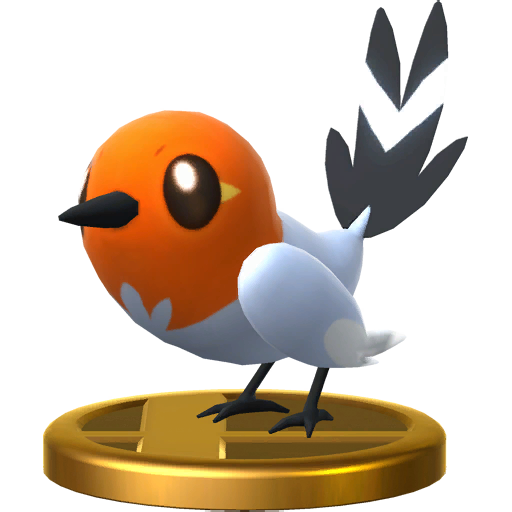 Archivo:Trofeo de Fletchling SSB4 (Wii U).png
