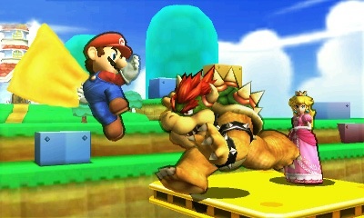Archivo:Mario, Bowser y Peach en Super Mario 3D Land SSB4 (3DS).jpg