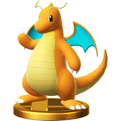 Archivo:Trofeo de Dragonite SSB4 (Wii U).png