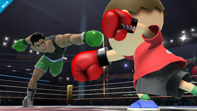 Archivo:Little Mac y el Aldeano en el Ring de Boxeo SSB4 (Wii U).png