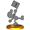 Archivo:Trofeo de Mr. Game & Watch (alt.) SSB4 3DS.png