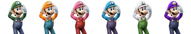 Archivo:Paleta de colores de Luigi SSBB.jpg