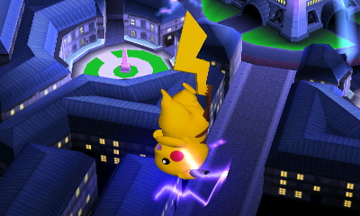 Archivo:Ataque aéreo inferior Pikachu SSB4 (3DS).JPG