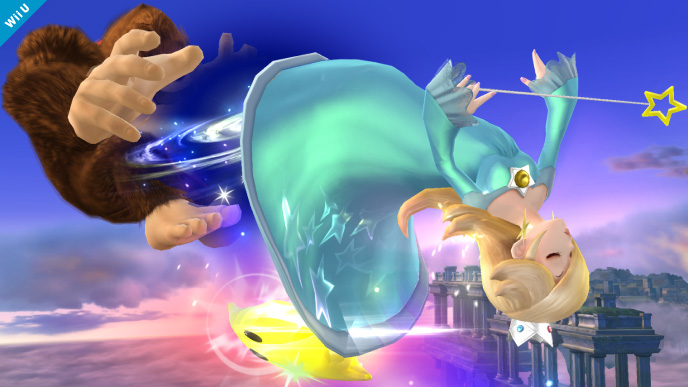 Archivo:Estela haciendo un ataque aéreo SSB4 (Wii U).jpg