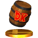 Archivo:Trofeo de Barril DK SSB4 (3DS).png