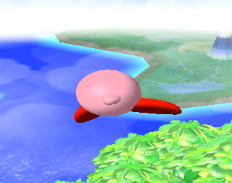 Archivo:Ataque aéreo hacia adelante de Kirby (2) SSBM.png
