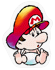 Archivo:Pegatina de Bebé Mario SSBB.png