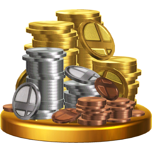 Archivo:Trofeo de Monedas SSB4 (Wii U).png