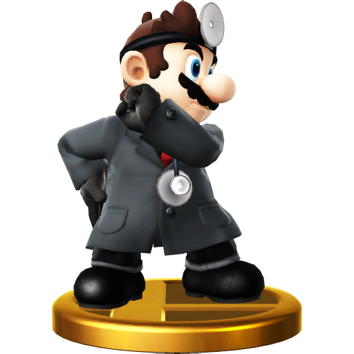 Archivo:Trofeo de Dr. Mario (alt.) SSB4 (Wii U).png