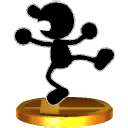Archivo:Trofeo de Mr. Game & Watch SSB4 3DS.png