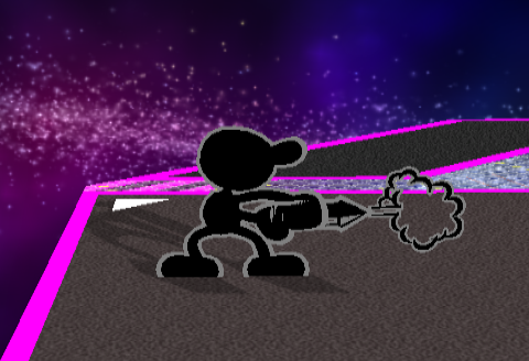 Archivo:Ataque normal Mr. Game & Watch SSBM.png