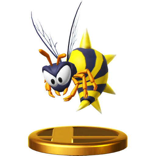 Archivo:Trofeo de Zinger SSB4 (Wii U).png