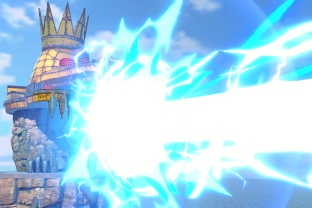 Vista previa de Machacadora en la sección de Técnicas de Super Smash Bros. Ultimate