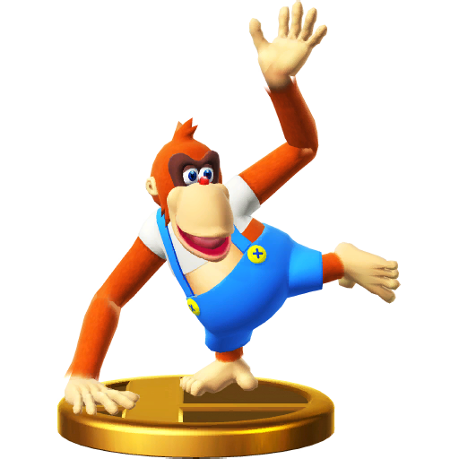 Archivo:Trofeo de Lanky Kong SSB4 (Wii U).png