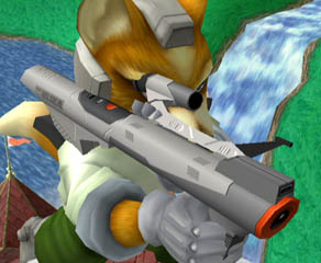 Archivo:Fox sosteniendo una Nintendo Scope SSBM.jpg
