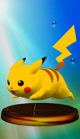 Archivo:Trofeo de Pikachu (Smash 1) SSBM.png