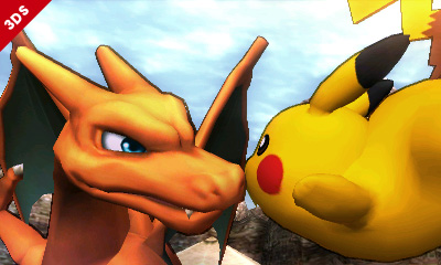 Archivo:Charizard junto a Pikachu SSB4 (3DS).png
