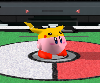 Archivo:Copia Pikachu de Kirby (1) SSBM.png