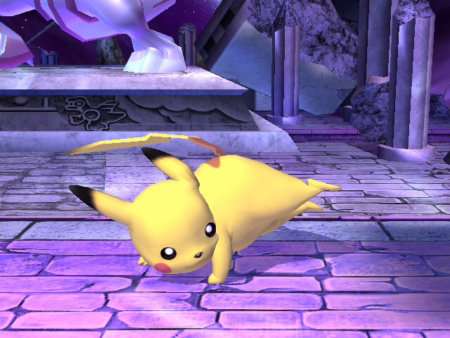 Archivo:Ataque fuerte lateral Pikachu SSBB.jpg