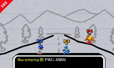 Archivo:Pac-Man, Sonic y Mega Man en PictoChat 2 SSB4 (3DS) (2).jpg