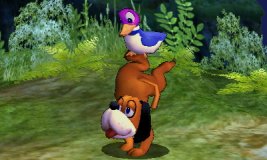 Archivo:Burla lateral de Dúo Duck Hunt SSB4 (3DS).jpg