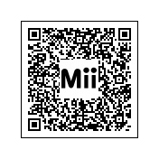 Código QR para obtener el Mii basado en Lloyd.