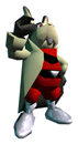 Archivo:Pegatina Peppy Hare (Star Fox 64) SSBB.png