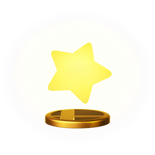 Archivo:Trofeo de Estrella remolque SSB4 (Wii U).png
