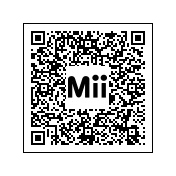 Código QR para obtener el Mii basado en el Inkling chico.