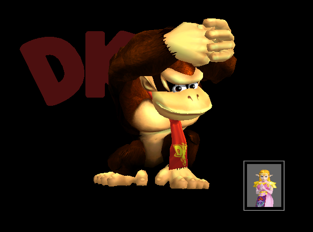Archivo:Pose de victoria Donkey Kong Y (2) SSBM.png