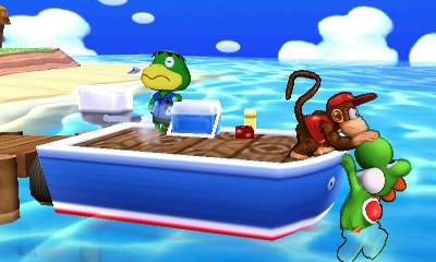 Archivo:Diddy Kong y Yoshi en la Isla Tórtimer SSB4 (3DS).jpg