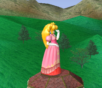 Archivo:Pose de espera de Peach (1) SSBM.png