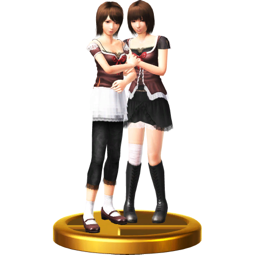 Archivo:Trofeo de Mio y Mayu Amakura SSB4 (Wii U).png