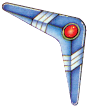 Art oficial del Bumerán en The Legend of Zelda: A Link to the Past.