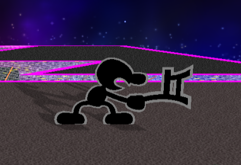 Archivo:Ataque fuerte lateral Mr. Game & Watch SSBM.png