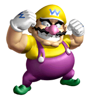 Archivo:Pegatina de Wario Super Mario 64 DS SSBB.png
