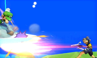 Archivo:Saki Amamiya atacando a Luigi SSB4 (3DS).JPG