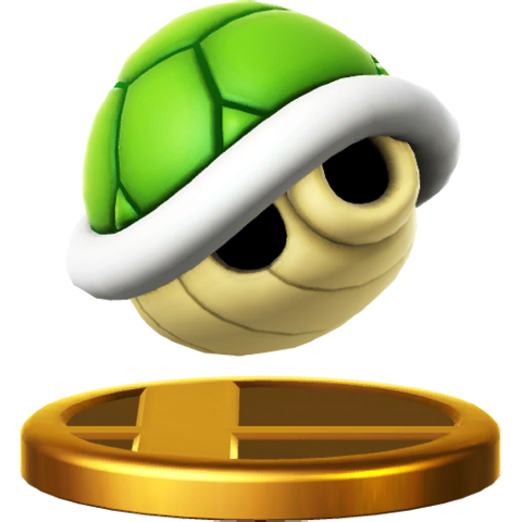 Archivo:Trofeo Caparazón Verde SSB4 (Wii U).png