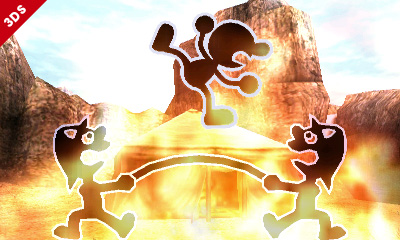 Archivo:Mr. Game & Watch usado su Movimiento especial hacia arriba SSB4 (3DS).jpg