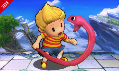 Archivo:Lucas junto a la Cuerda Serpiente SSB4 (3DS).jpg