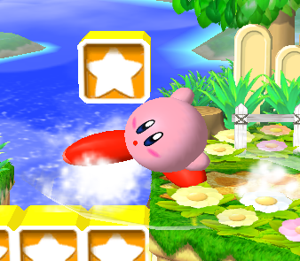 Archivo:Ataque de recuperación de cara hacia arriba de Kirby (1) SSBM.png