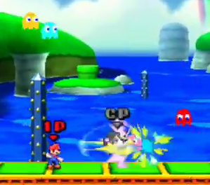 Archivo:Mario y Marth siendo atacado por los fantasmas SSB3DS.png