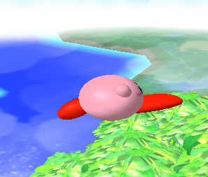 Archivo:Ataque aéreo hacia adelante de Kirby (3) SSBM.png
