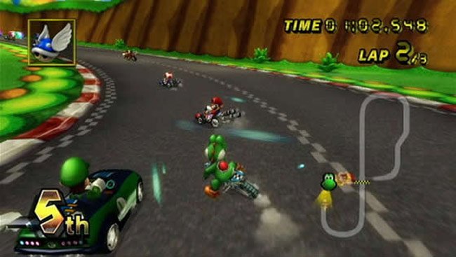 Archivo:Caparazón azul en Mario Kart Wii.jpg