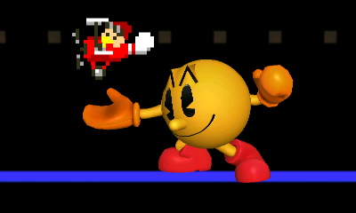 Archivo:Burla superior Pac-Man SSB4 (3DS).JPG